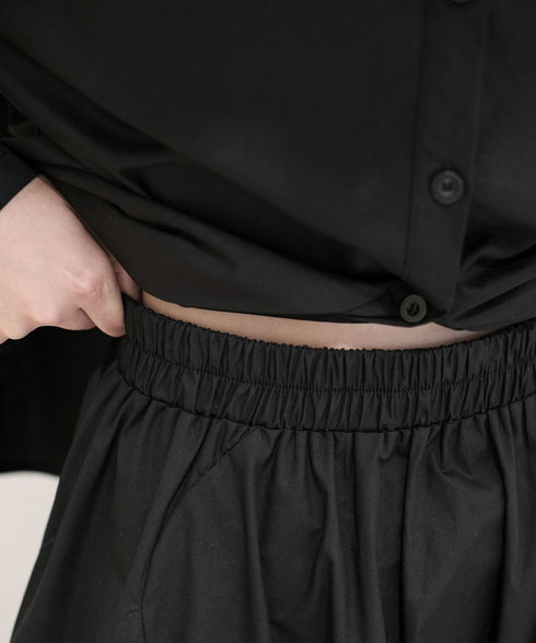 Double Line Flower Skirt